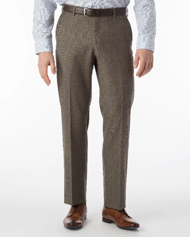 Men's Sweatpants for LoungingBallin Pants - Soho Super 120's Sharkskin - Light Brown Men's Sweatpants for LoungingBallin Pants - Soho Super 120's Sharkskin - Light Brown