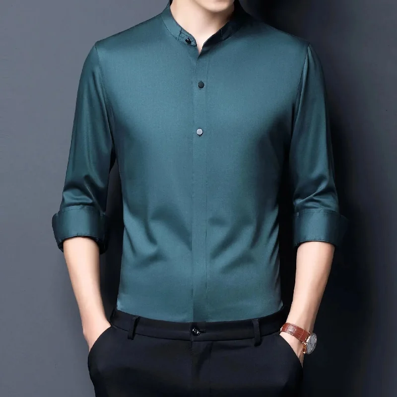 Men's Muscle Fit T-Shirts for a Body-Hugging FitClapton Satin Shirt For Men