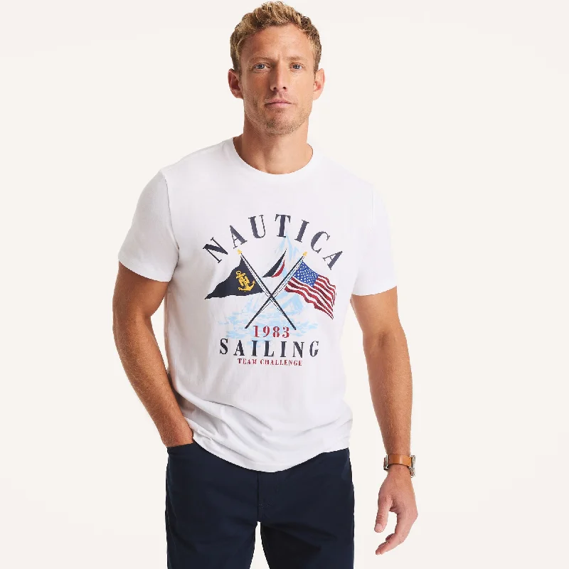 Classic Men's Wool SweatersNautica Mens J-Class Graphic T-Shirt