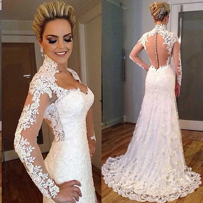women's maternity dressesGorgeous Vintage Wedding Dresses Lace ,High Neck Bridal Gown with Long Sleeves women's maternity dressesGorgeous Vintage Wedding Dresses Lace ,High Neck Bridal Gown with Long Sleeves