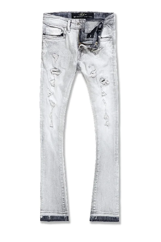 Men's Skinny JeansKids Stacked Rockport Denim (Arctic Grey)