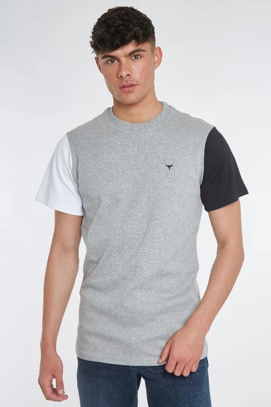 Men's Sweaters with Elastic WaistbandsStiffkey T-Shirt - Grey