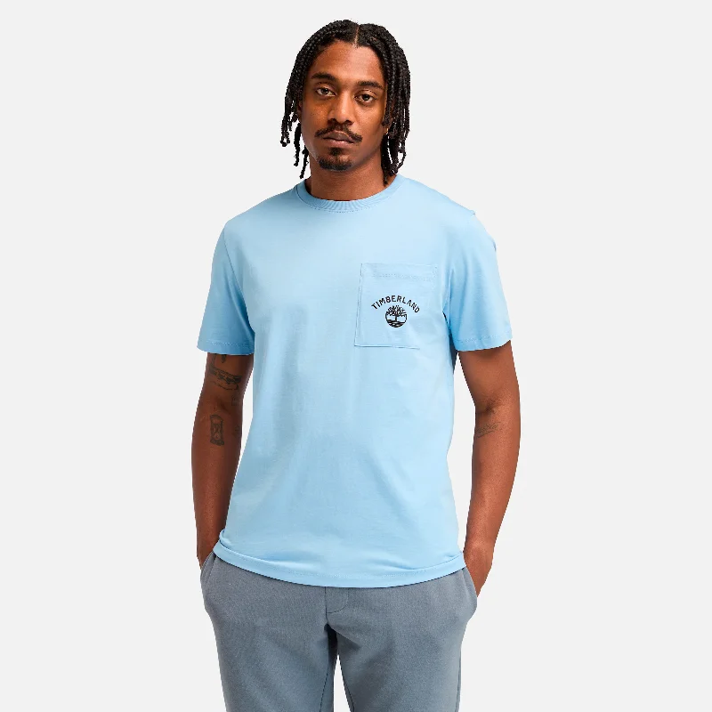 Men's Sweaters with Cable PatternsMen's Chest Pocket Short Sleeve T-Shirt