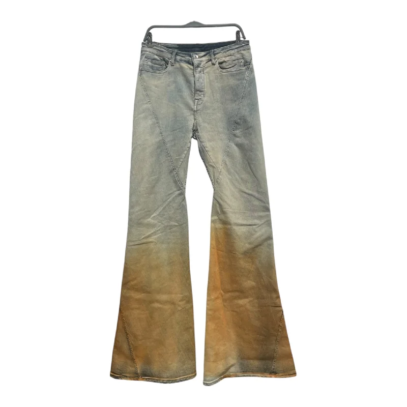 Leather Patch Men's JeansRICK OWENS DRKSHDW/Bootcut Pants/31/Denim/GRY/Iridescent/BIAS Leather Patch Men's JeansRICK OWENS DRKSHDW/Bootcut Pants/31/Denim/GRY/Iridescent/BIAS