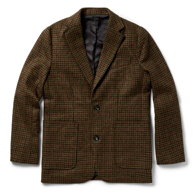 Men's Coats for Winter CampingThe Sheffield Sportcoat in Tan Gun Check