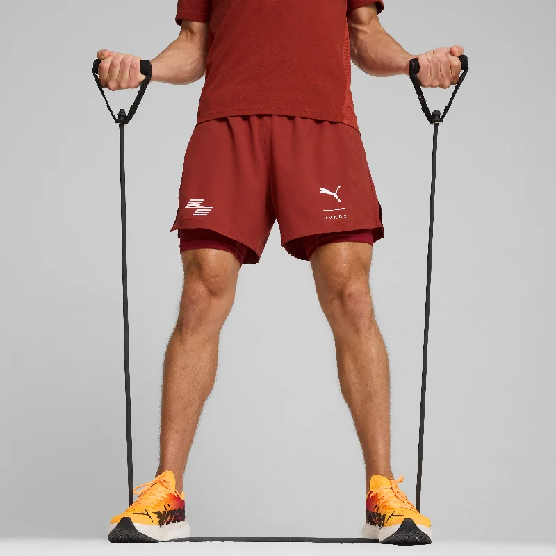Men's Pants with Flat-Front DesignsHYROX x PUMA Ultraweave 2in1 Short
