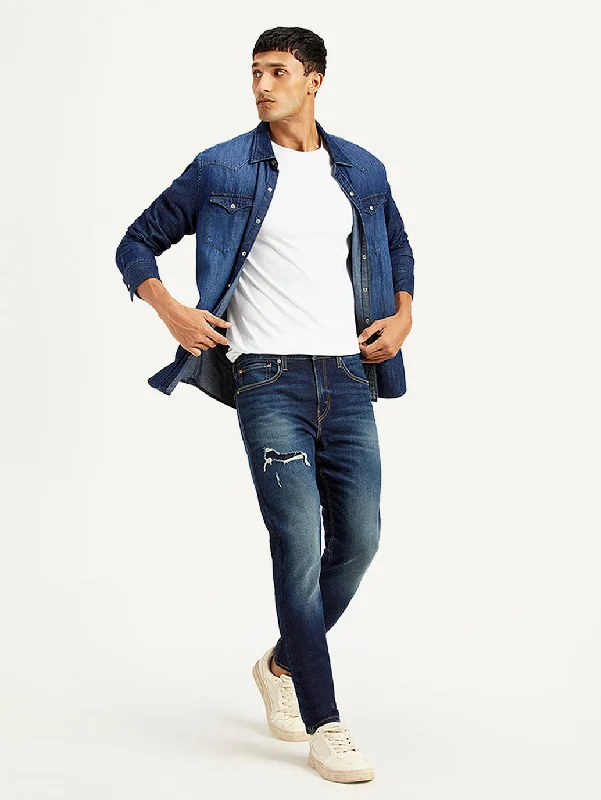 Men's Jeans Made in USAMen's 512 Slim Tapered Fit Navy Jeans