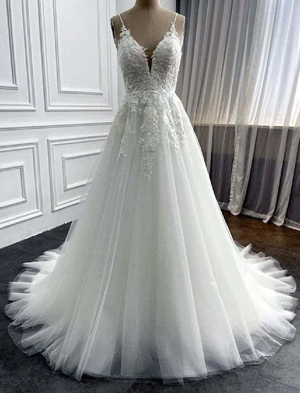 women's handmade dressesWomen A-Line Appliques Wedding Dresses Sleeveless Lace Bridal Gowns YWD217 women's handmade dressesWomen A-Line Appliques Wedding Dresses Sleeveless Lace Bridal Gowns YWD217