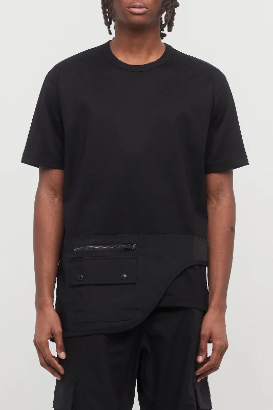 Men's Pants with Stretchable Fabric for FlexibilityJunya Watanabe MAN Cargo T-Shirt Men's Pants with Stretchable Fabric for FlexibilityJunya Watanabe MAN Cargo T-Shirt
