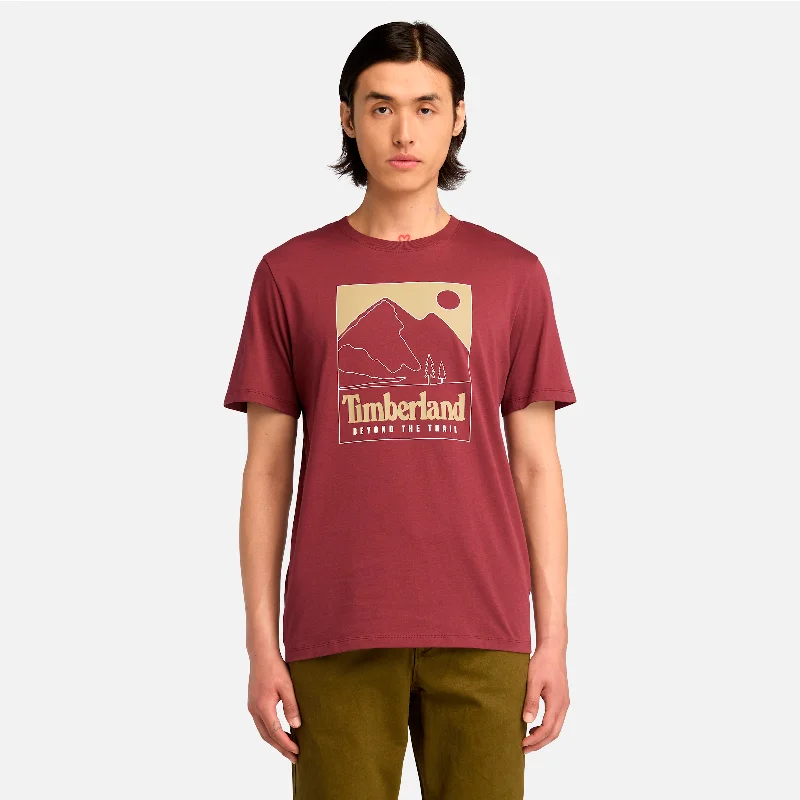 Men's Sweaters with Kangaroo PocketsMen's Mountain Graphic Short Sleeve T-Shirt