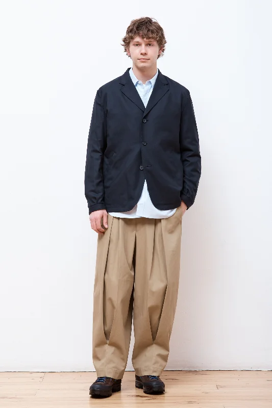 Affordable Men's Winter CoatsWool Gabardine Sports Jacket Navy
