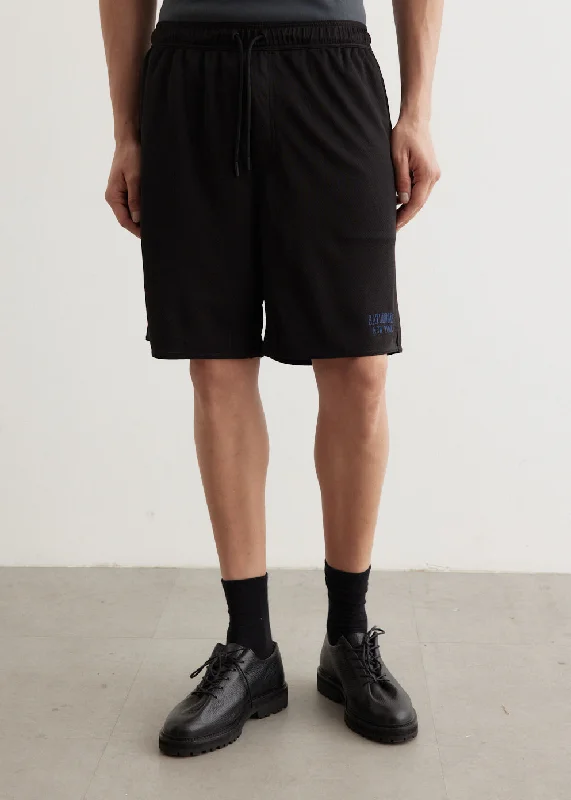 Men's Pants with Slant PocketsMesh Walk Shorts