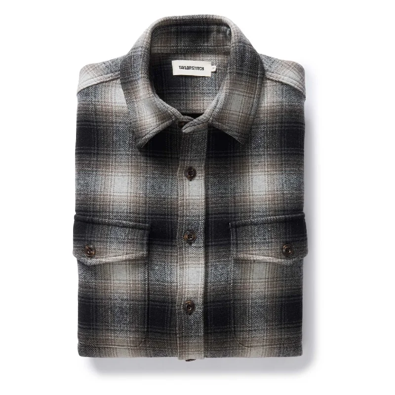 Men's Geometric Print Shirts for a Modern TwistThe Maritime Shirt Jacket in Olive Plaid Men's Geometric Print Shirts for a Modern TwistThe Maritime Shirt Jacket in Olive Plaid