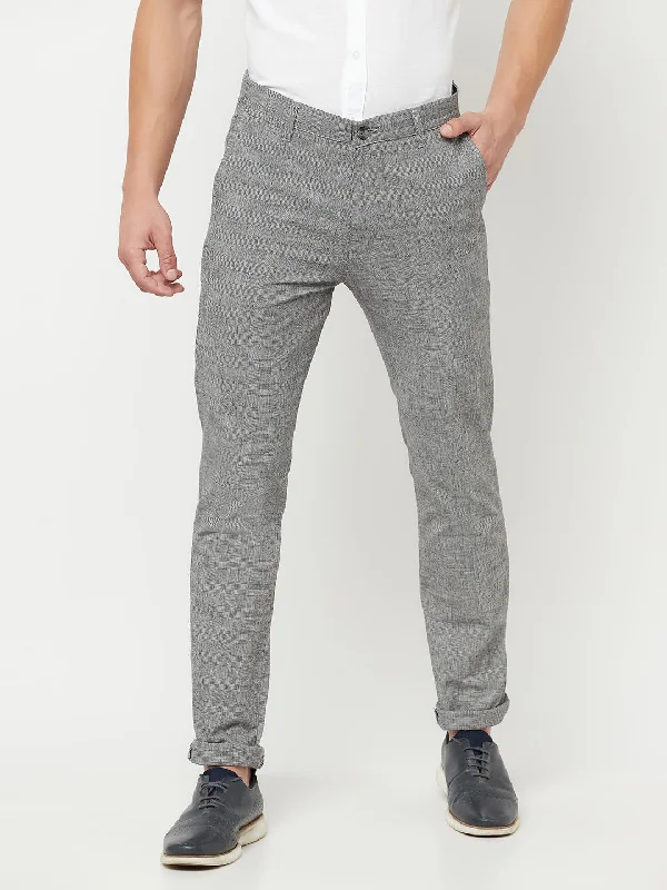 Men's Patterned Pants with Animal PrintsMen's Casual Flat front Black Checks Trousers Men's Patterned Pants with Animal PrintsMen's Casual Flat front Black Checks Trousers