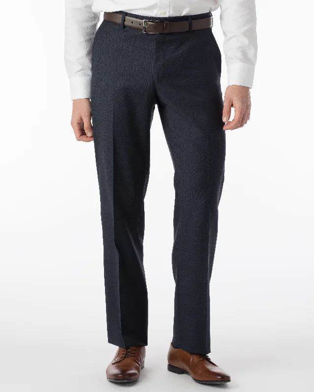 Men's Bootcut Jeans for a Flattering ShapeBallin Pants - Soho Super 120's Sharkskin - Navy Men's Bootcut Jeans for a Flattering ShapeBallin Pants - Soho Super 120's Sharkskin - Navy