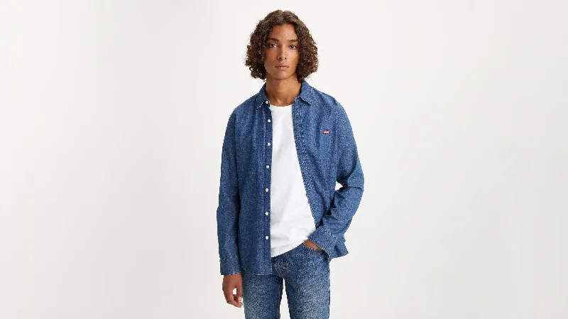 Men's Stain-Resistant Shirts for Mess-Free WearLevi's® Men's Battery Housemark Slim Fit Shirt Men's Stain-Resistant Shirts for Mess-Free WearLevi's® Men's Battery Housemark Slim Fit Shirt