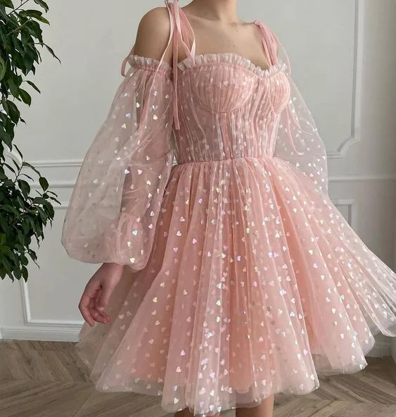 women's halter dressesPink evening dress, party dress homecoming dress    cg21227