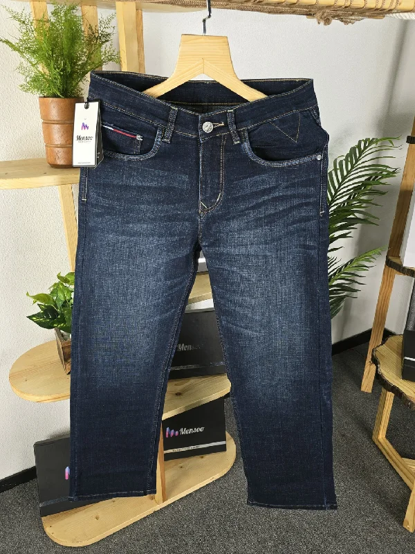Oversized Relaxed-Fit Men's JeansComfort Denim Jeans Mid Blue