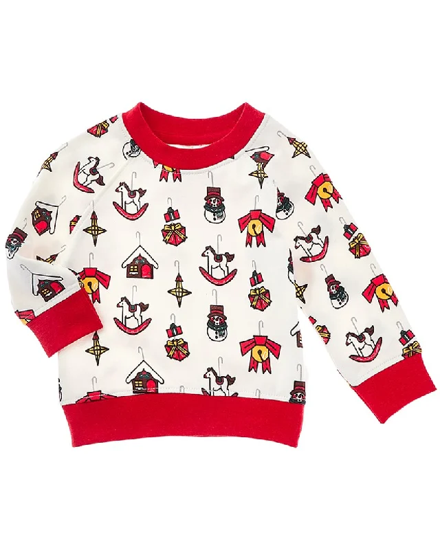 Chic Men's Cashmere SweatersMonica + Andy Printed Crewneck Sweatshirt