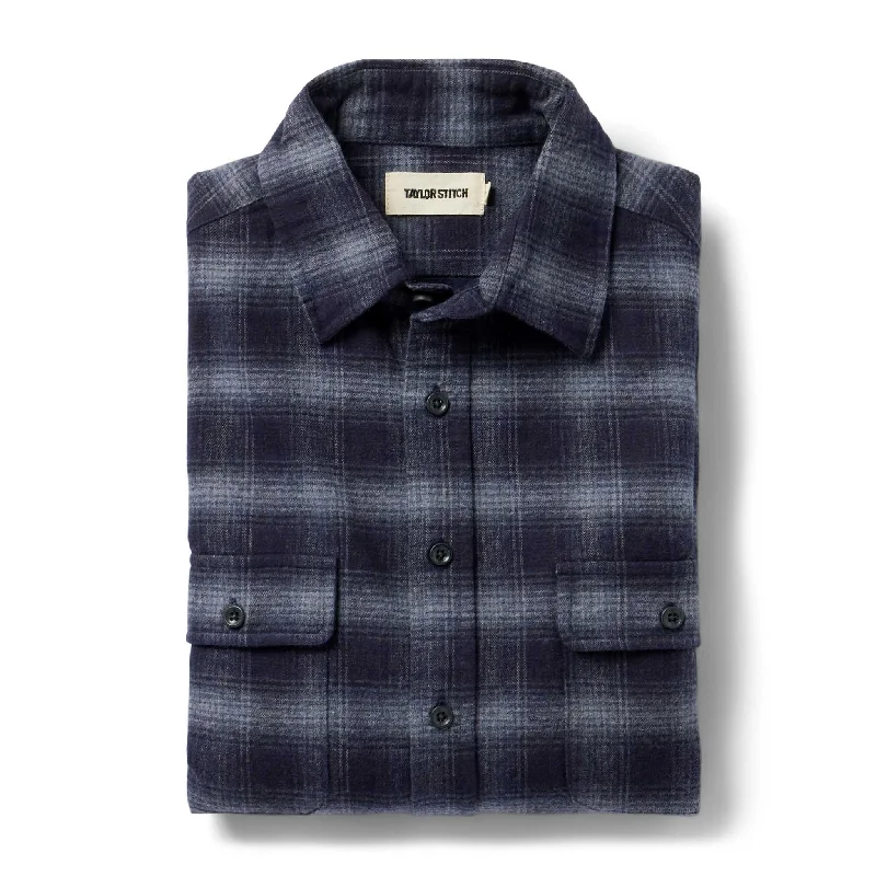 Men's Smart Casual Shirts for Business Casual SettingsThe Yosemite Shirt in Navy Shadow Plaid Men's Smart Casual Shirts for Business Casual SettingsThe Yosemite Shirt in Navy Shadow Plaid