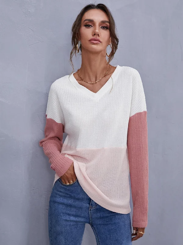 Men's Sweaters in Metallic ColorsKittenAlarm - Drop Shoulder Colorblock Tee