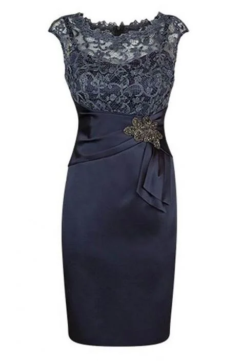 women's stretch dressesShort Sheath Navy Mother of Bride Dress with Lace Beading Homecoming Dress cg22844 women's stretch dressesShort Sheath Navy Mother of Bride Dress with Lace Beading Homecoming Dress cg22844
