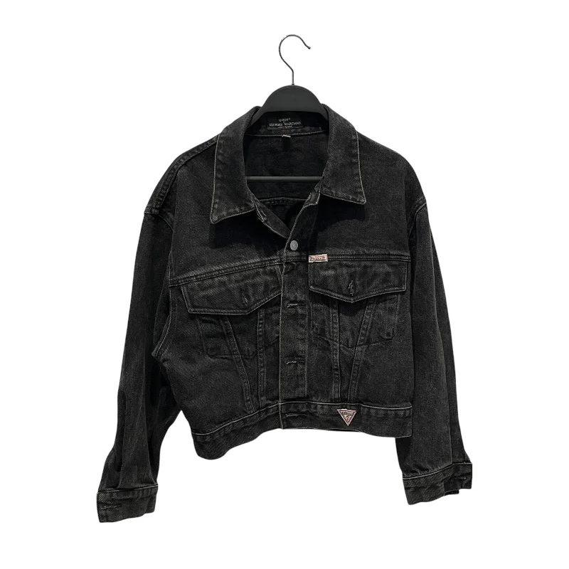 High-Waisted Bootcut Men's JeansGUESS/Leather Jkt/S/Denim/BLK/