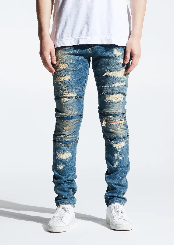Oversized Relaxed-Fit Men's JeansFrancesco Denim (Vintage Wash)