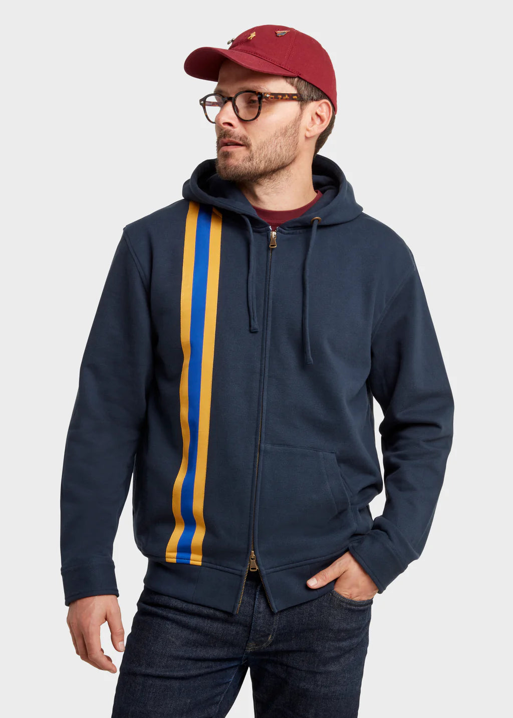 Men's Coats with Down InsulationFERDINAND HOODIE