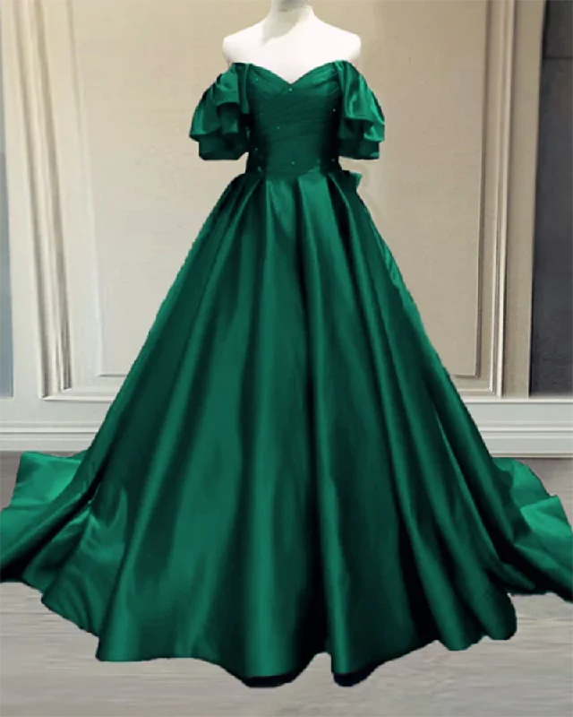 Metallic DressDark Green Long Formal Wedding Party Dress ,Evening long Dresses 2022 Metallic DressDark Green Long Formal Wedding Party Dress ,Evening long Dresses 2022