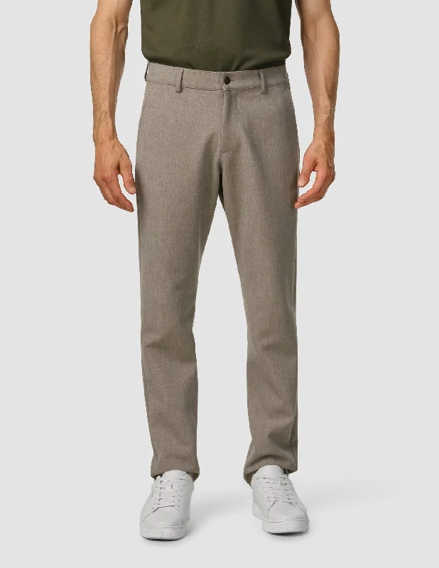 Men's Pants with Zippered PocketsHeavy Edition Pants Regular Khaki Melange 2.0