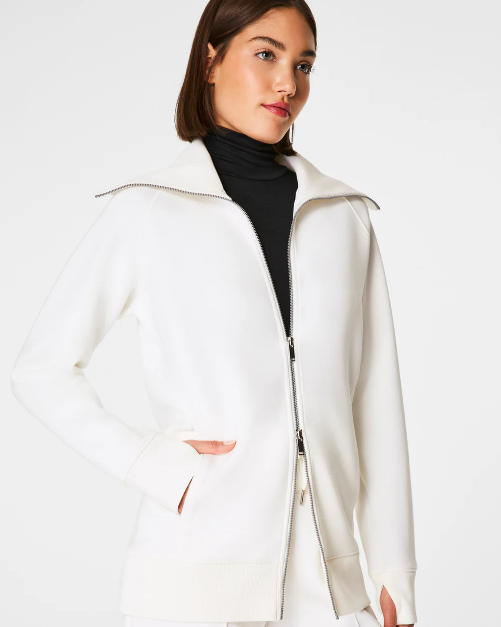Men's Coats for Mild WeatherAirEssentials Luxe Full Zip Tunic - Powder
