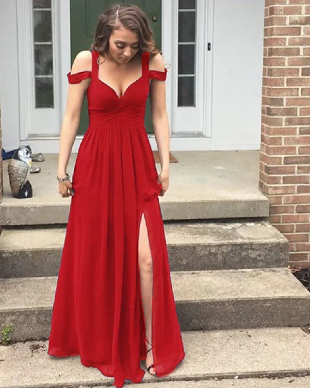 Lace DressElegant Off the Shoulder Summer Navy Blue /Red Chiffon Evening Long Dress,Chiffon Wedding Party Gown PL0707 Lace DressElegant Off the Shoulder Summer Navy Blue /Red Chiffon Evening Long Dress,Chiffon Wedding Party Gown PL0707