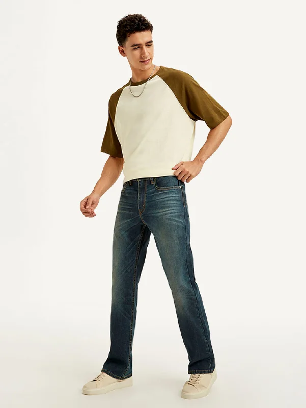Sustainable Eco-Friendly Men's JeansMen's 527 Slim Bootcut Fit Blue Jeans