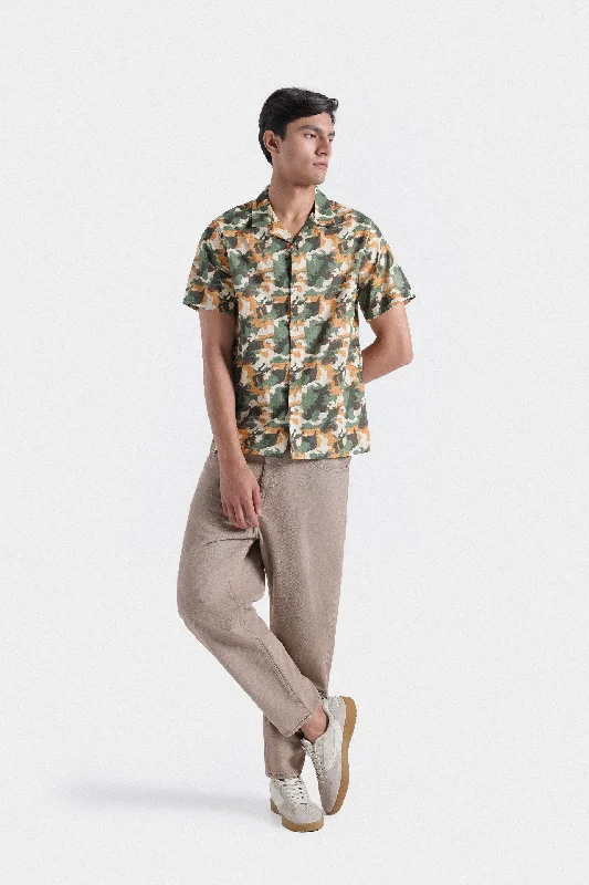 Men's Easy-Care Shirts for Busy LifestylesPrinted Shirt