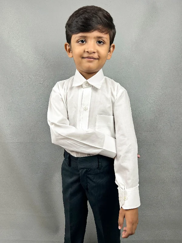 women's vacation dresses2 Yrs to 15 Yrs Formal Shirt for Boys Off  White