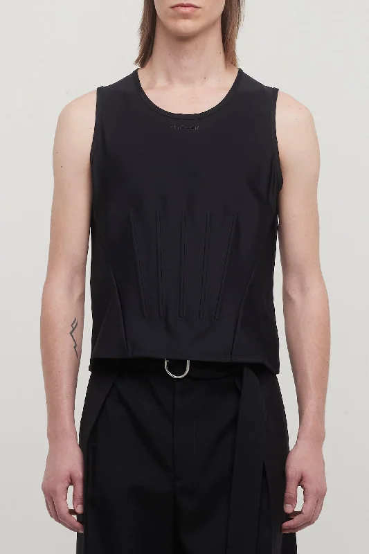 Men's Pants with Patch PocketsMugler Mens Eco Sport Lycra Corset Top