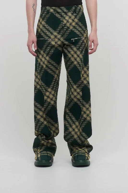 Men's Patterned Pants with Camouflage PrintsBurberry Primrose IP Check Trousers