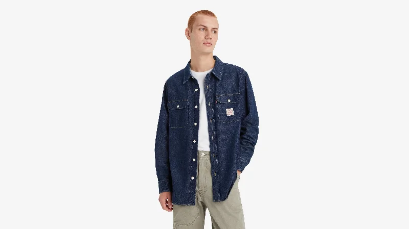 Men's Performance Fabric Shirts for All-Day ComfortLevi's® Men's Workwear Classic Worker Shirt Men's Performance Fabric Shirts for All-Day ComfortLevi's® Men's Workwear Classic Worker Shirt