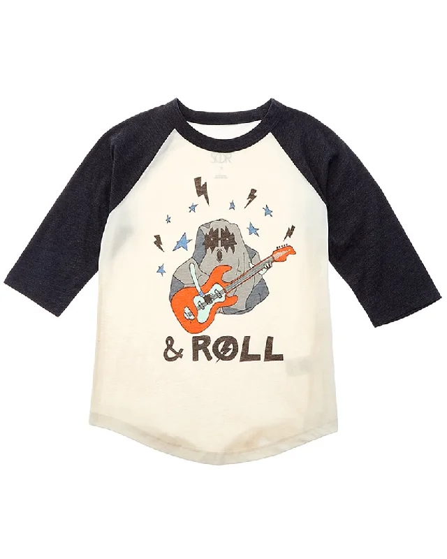 Men's Sweaters with Pleated DesignsChaser Contrast Sleeve Raglan T-Shirt