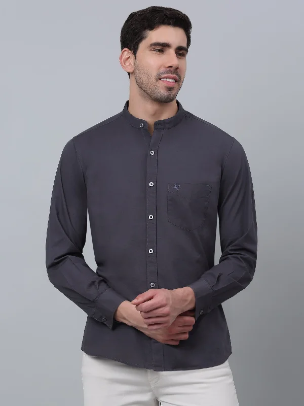 Men's Crew Neck T-Shirts for Everyday WearMen's Dark Grey Casual Plain Full Sleeve Shirt Men's Crew Neck T-Shirts for Everyday WearMen's Dark Grey Casual Plain Full Sleeve Shirt