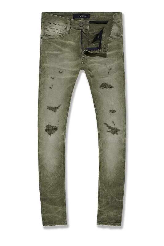 Fashionable Men's JeansBig Men's Ross Meadowlands Denim (Earth Tones)