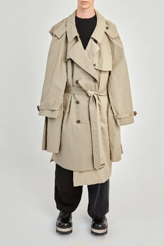 Men's Bootcut Jeans for a Flattering ShapeBalenciaga Double Sleeve Trench