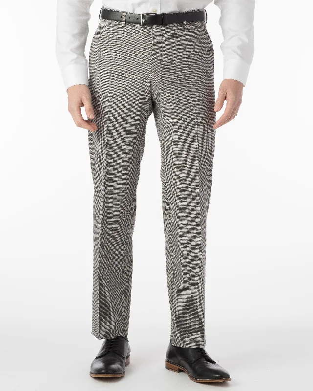 Men's Straight-Leg Jeans for a Classic FitBallin Pants - Soho Black & White Houndstooth Men's Straight-Leg Jeans for a Classic FitBallin Pants - Soho Black & White Houndstooth