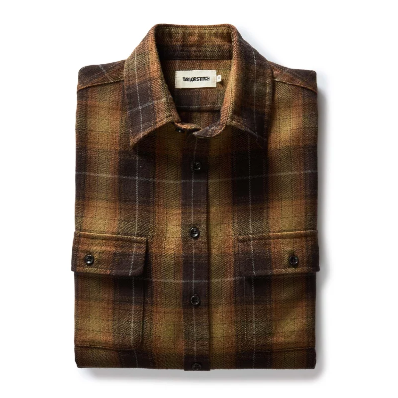 Men's Cowboy Shirts for Western StyleThe Yosemite Shirt in Bonfire Plaid