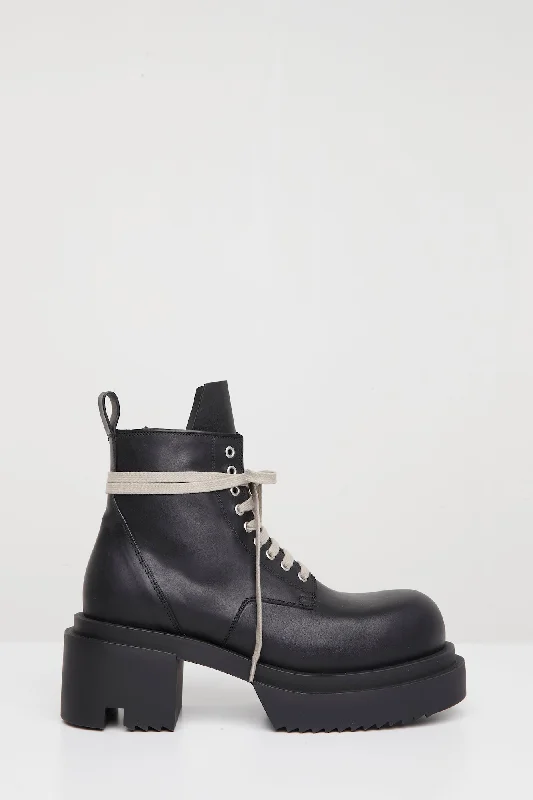 Men's Pants with Embroidered DesignsRick Owens Low Army Bogun