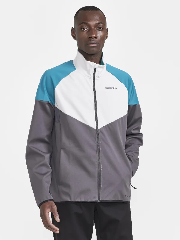 Men's Coats with Hand WarmersMEN'S GLIDE BLOCK JACKET