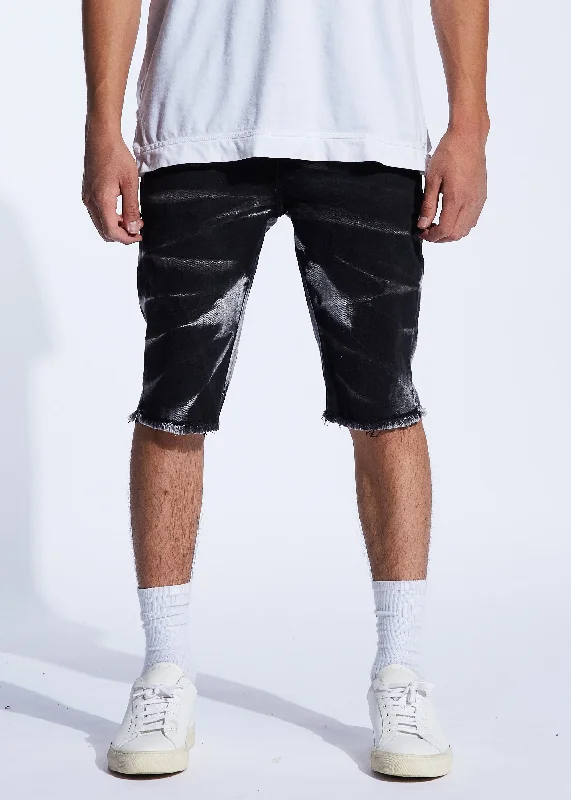 Authentic Men's Denim JeansAtlantic Shorts (Black Marble)