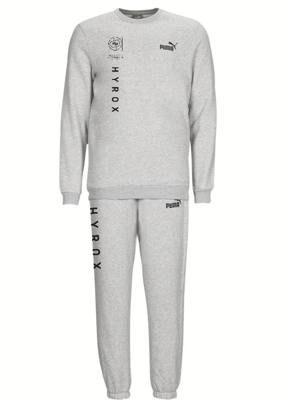 Comfortable Men's JoggersHYROX|PUMA Feel Good Tracksuit - Gray JOGGER