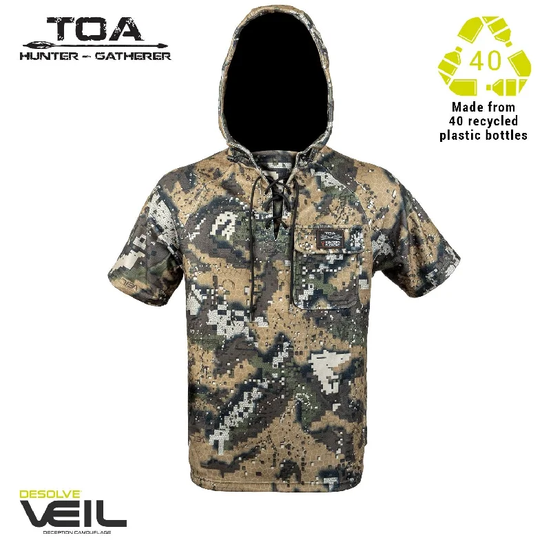 Men's Coats with Embroidered DetailsWhakarapu Hood